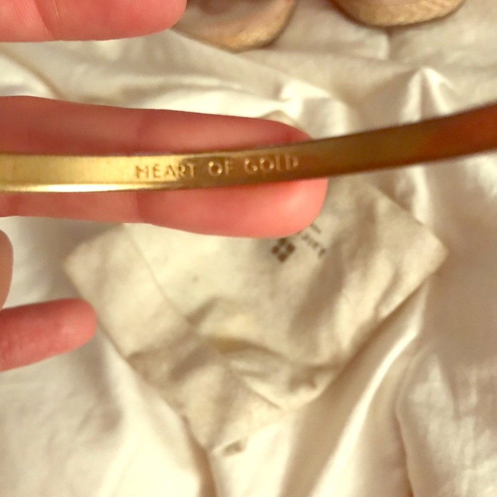 Kate Spade “heart of gold” bangle
